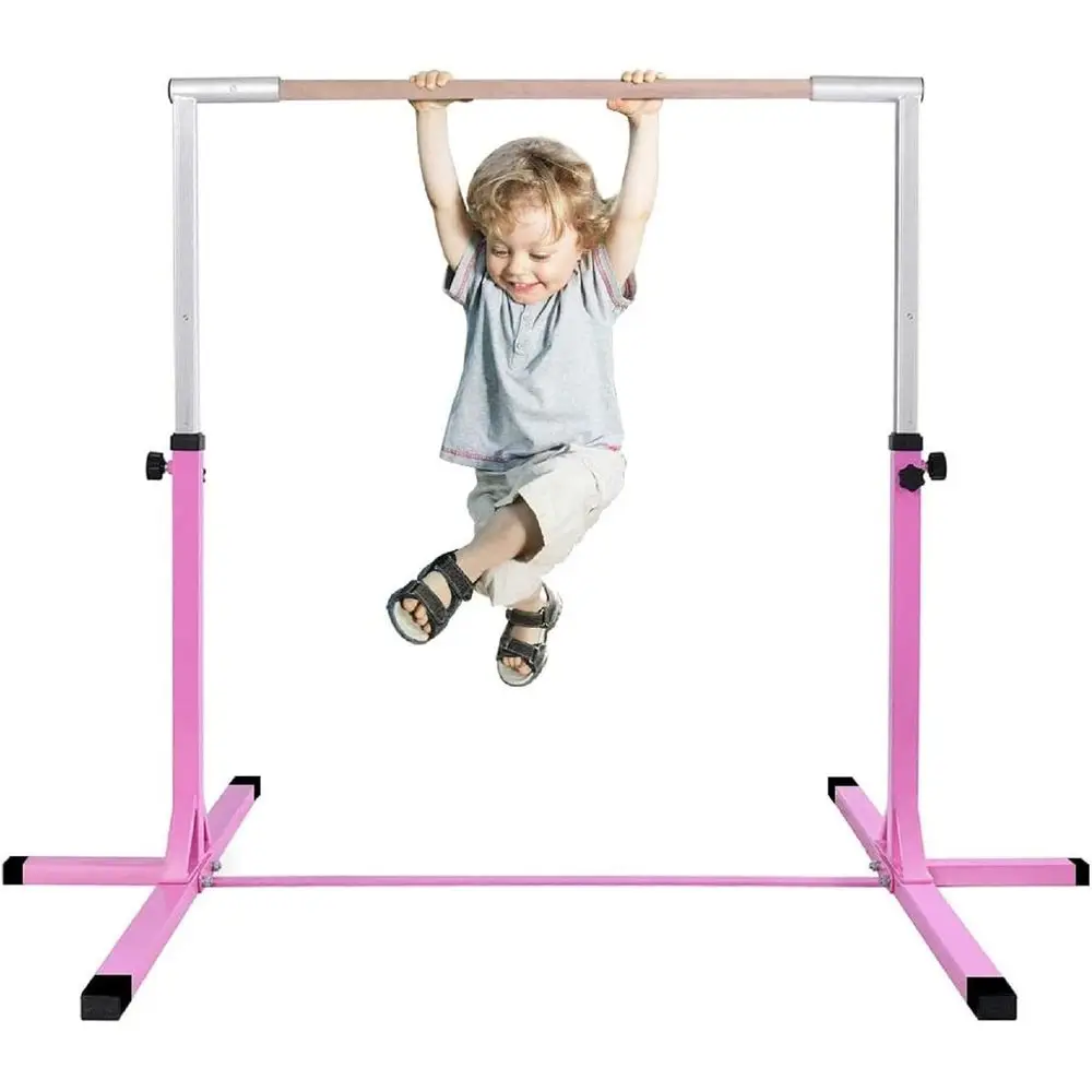 Gymnastic Bar Home - Adjustable Height Junior Gymnastics Bar for
