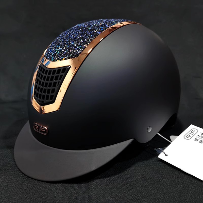 Equestrian Helmet - Equestrian Helmet, Unisex Kids Safety Riding
