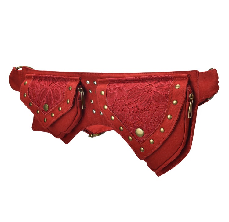 Medieval Punk Waist Bag Steamp - Outdoor Sports Accessories 评论和价格