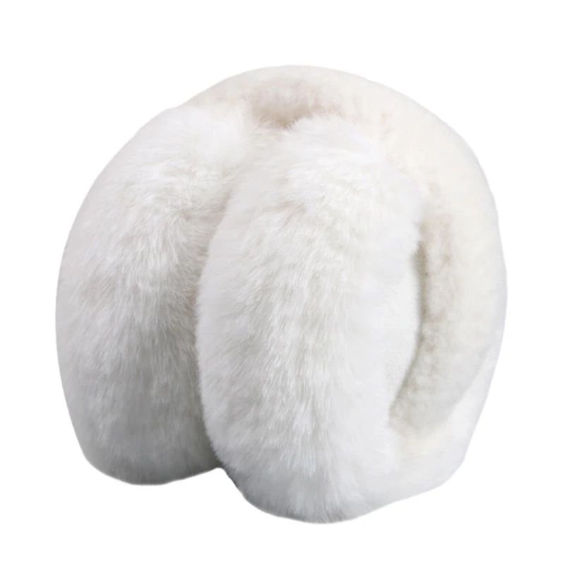 Furry Plush Ear Muffs for Cold - Outdoor Sport Activities For Kids 评论和价格