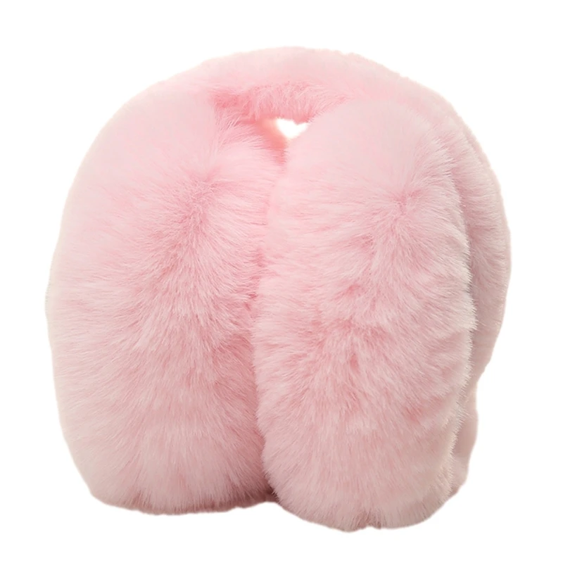 Furry Plush Ear Muffs for Cold - Outdoor Sport Activities For Kids 评论和价格