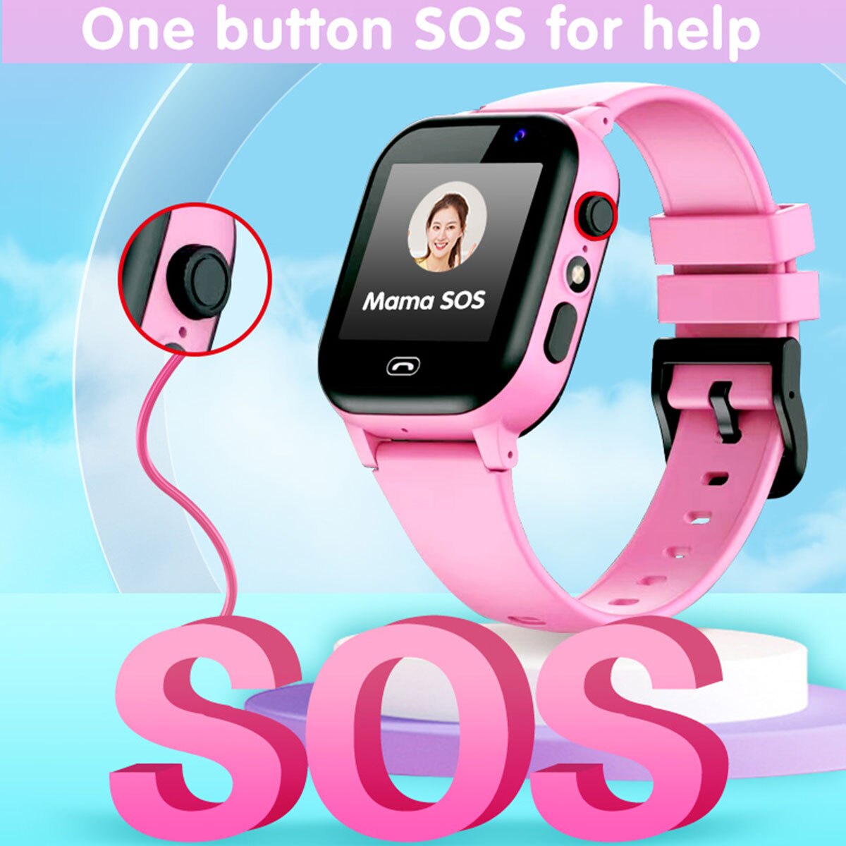 Kids Smart Watch SOS Call Outd - Outdoor Sport Activities For Kids 评论和价格