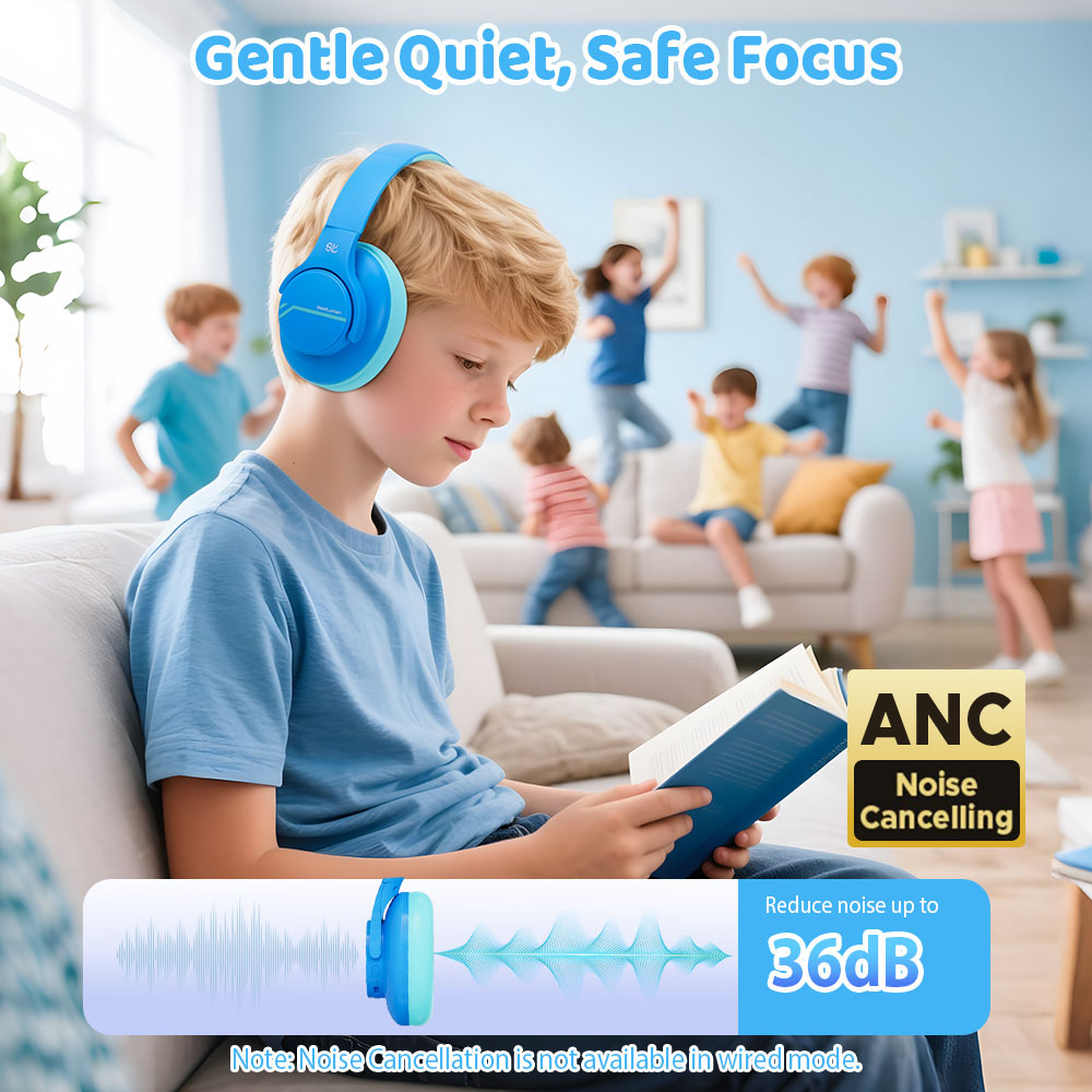 ANC Noise Cancelling Headphone - Outdoor Sport Activities For Kids 评论和价格