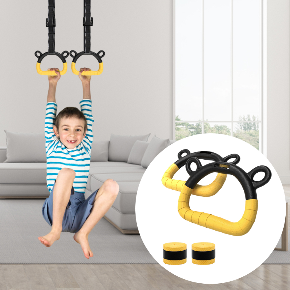 Gym Ring Buckles with Adjustab - Gymnastic Bar Home 评论和价格