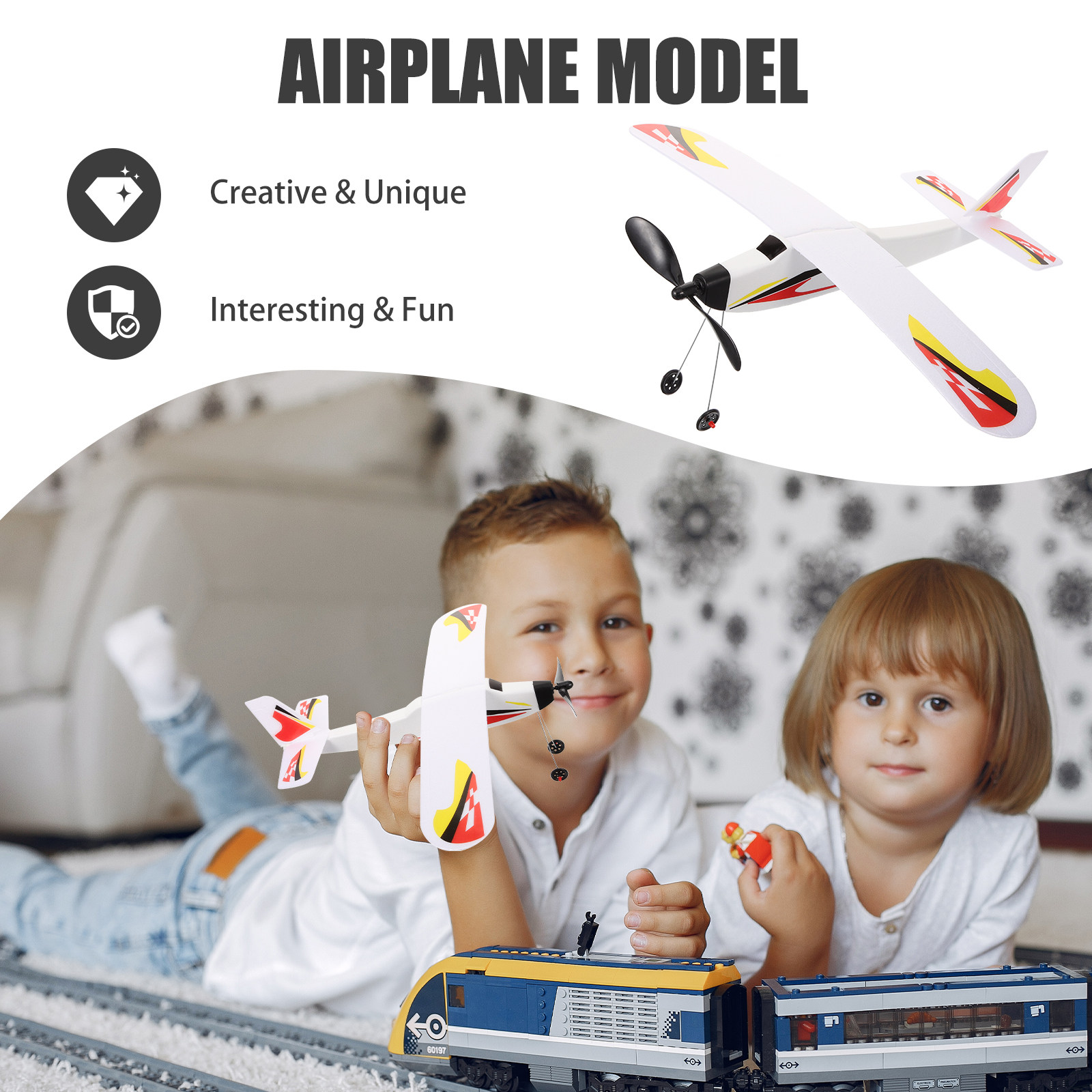 Rubber Band Driven Glider Plan - Outdoor Sport Activities For Kids 评论和价格