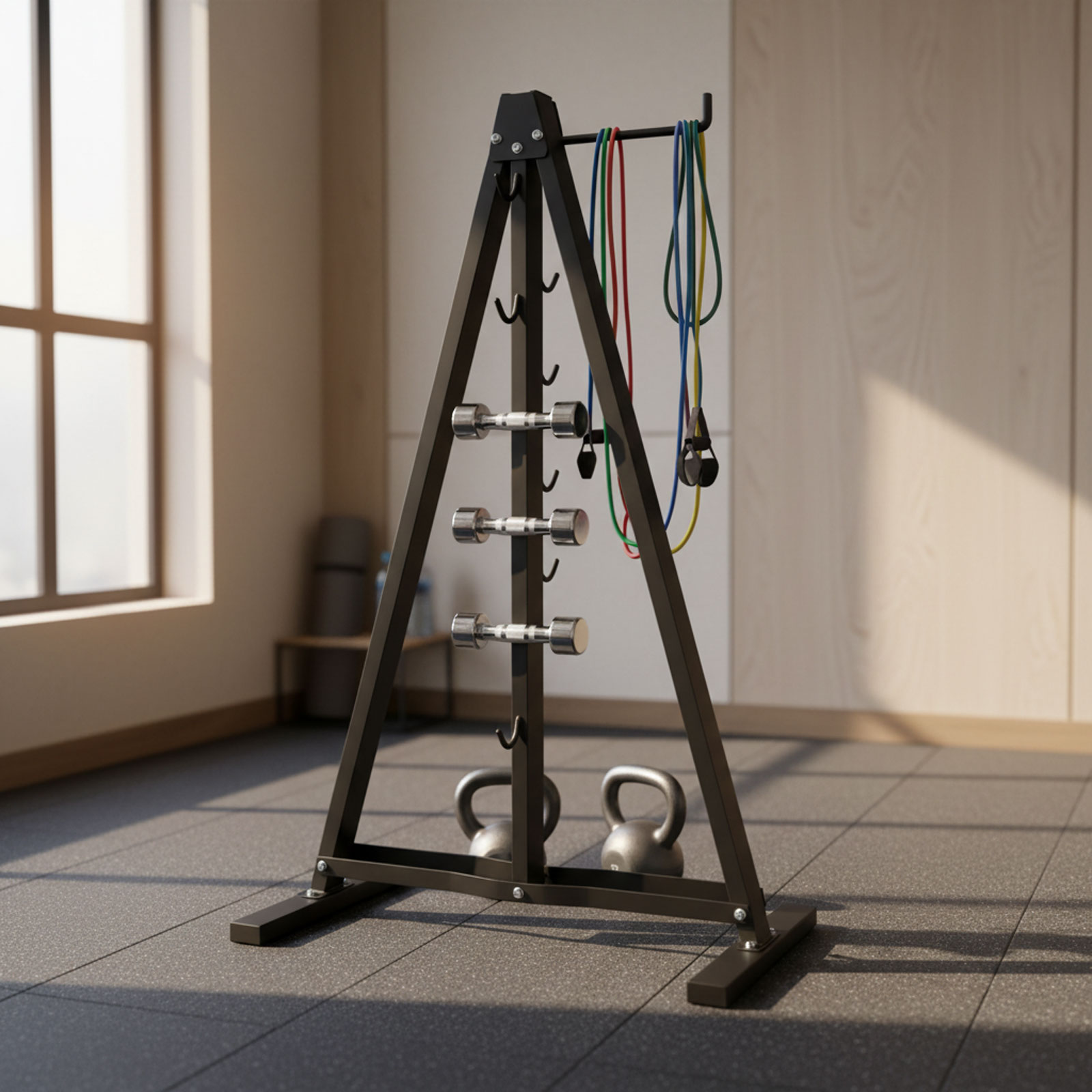 Lat Pull Down Bar Organizer wi - Gymnastic Bar Home 评论和价格