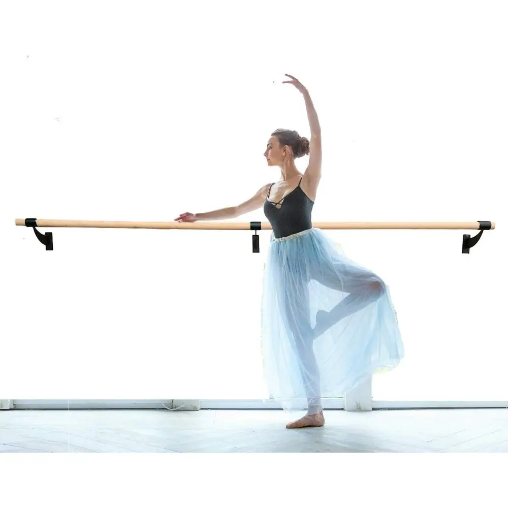 Fixed Height Wall Mount Ballet - Gymnastic Bar Home 评论和价格