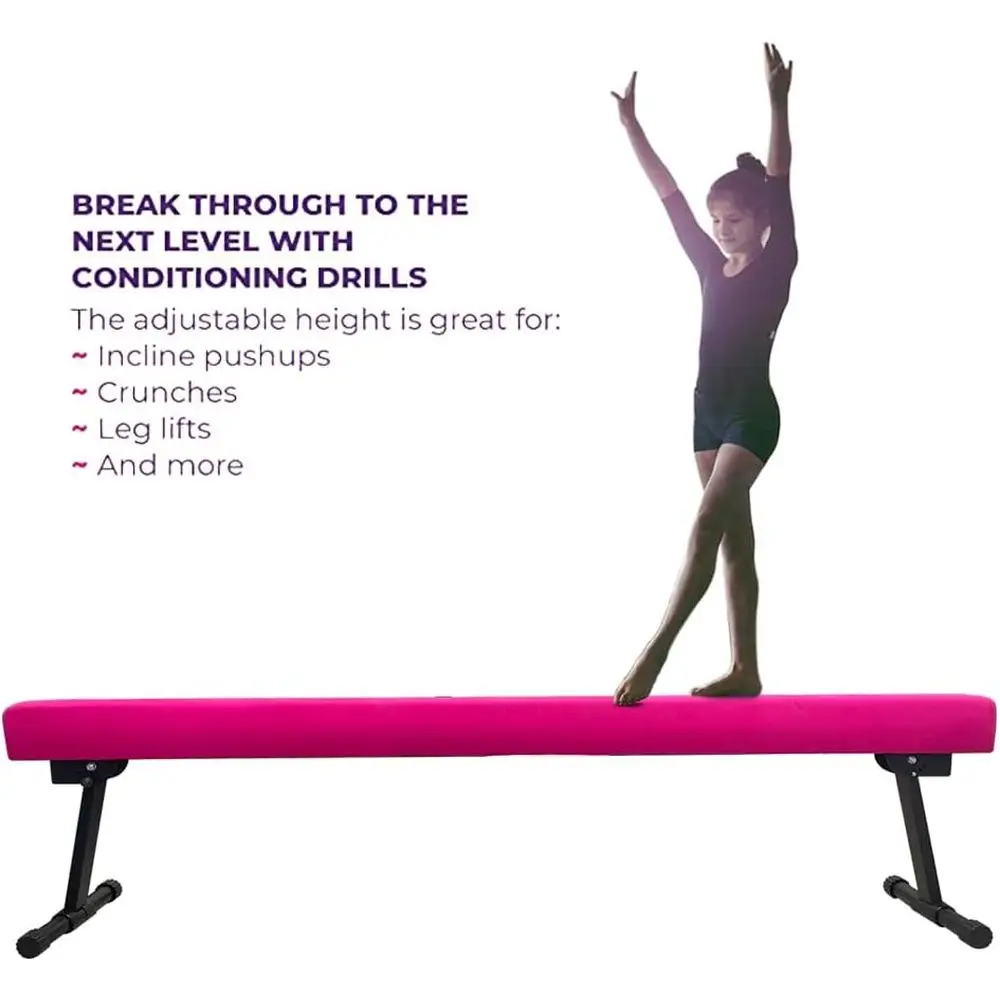 Adjustable Height Gymnastics B - Gymnastic Bar Home 评论和价格