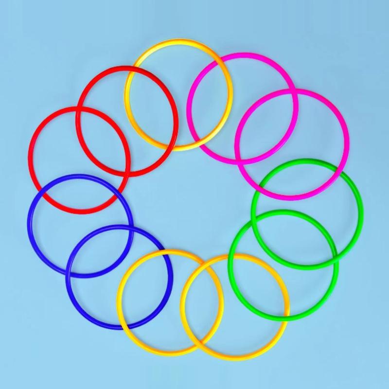 Durable Plastic Jump Rings for - Outdoor Sport Activities For Kids 评论和价格