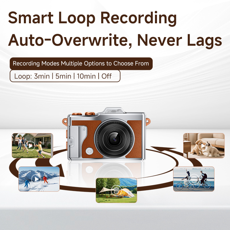 Mini Retro Camera Digital Vide - Outdoor Sport Activities For Kids 评论和价格
