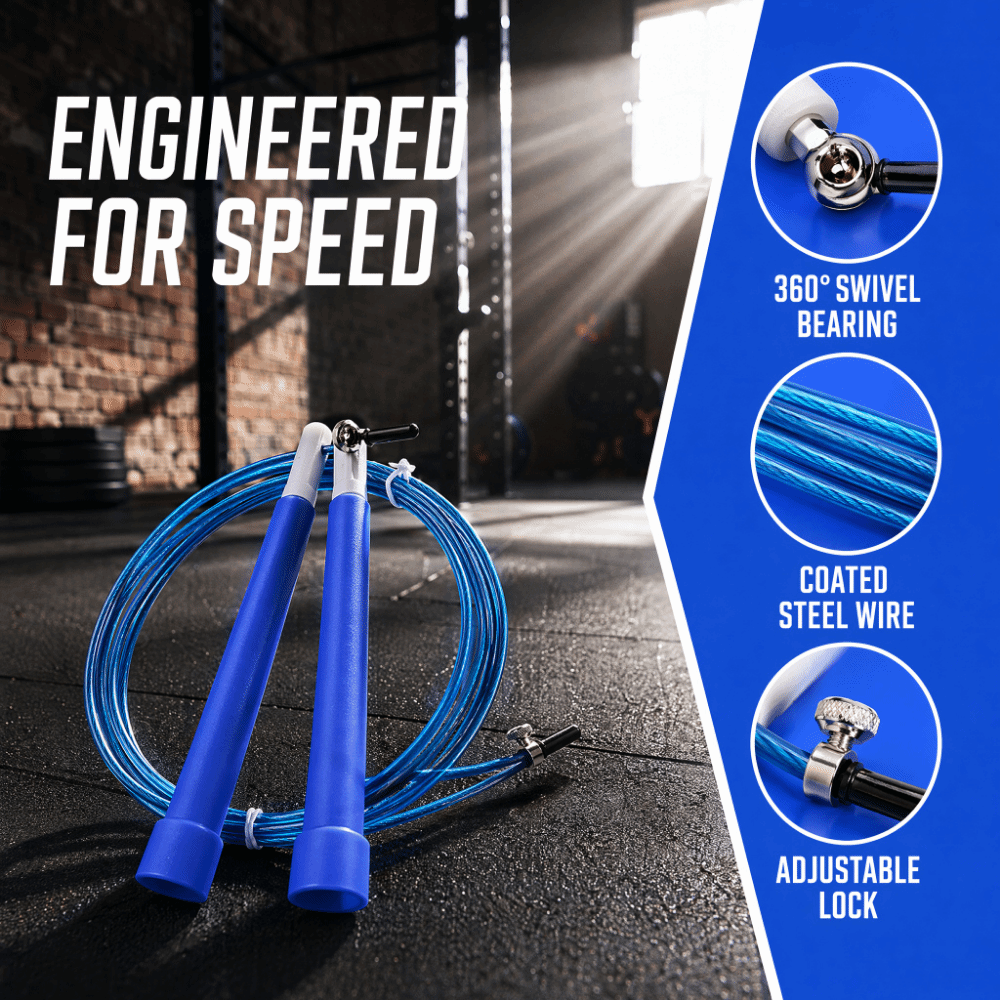 Durable Steel Wire Jump Rope T - Speed Skipping Rope 评论和价格