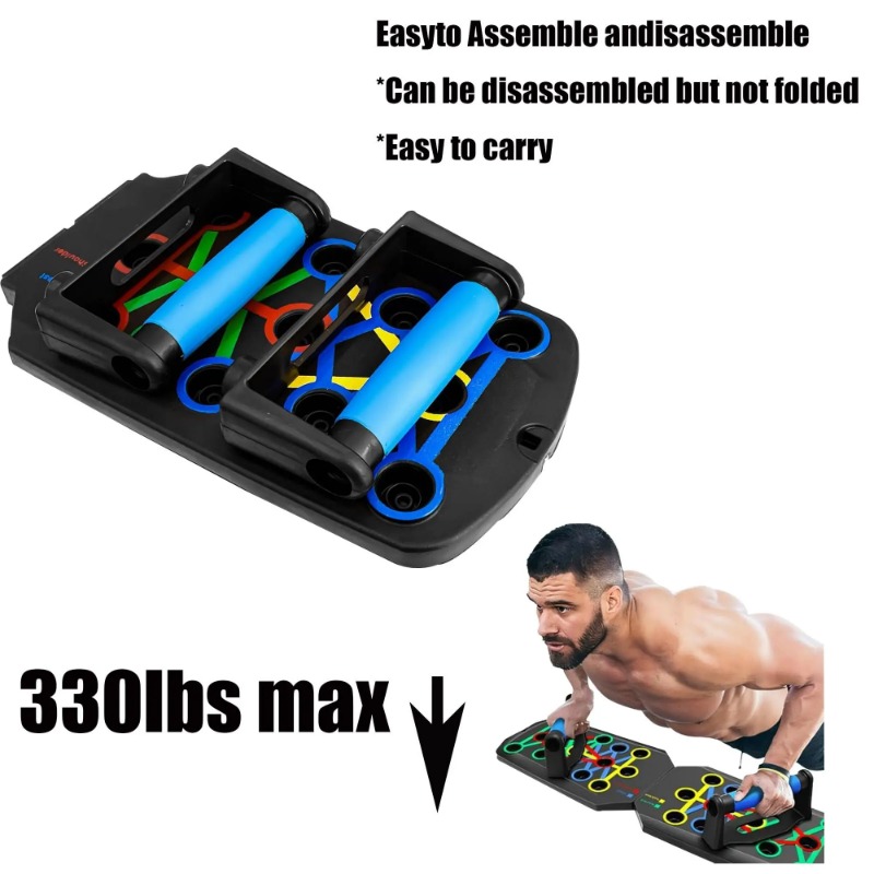 Foldable Push Up Board with Re - Gymnastic Bar Home 评论和价格